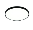 Plafón de techo Trio Slope LED negro mate CCT Ø49cm R63771932