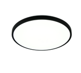 Plafón de techo Trio Slope LED negro mate CCT Ø49cm R63771932
