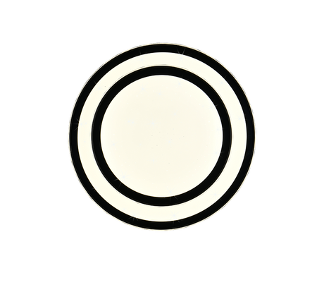 Plafón de techo Trio Dima LED negro 4000K Ø39cm R63871102