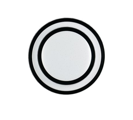 Plafón de techo Trio Dima LED negro 4000K Ø39cm R63871102