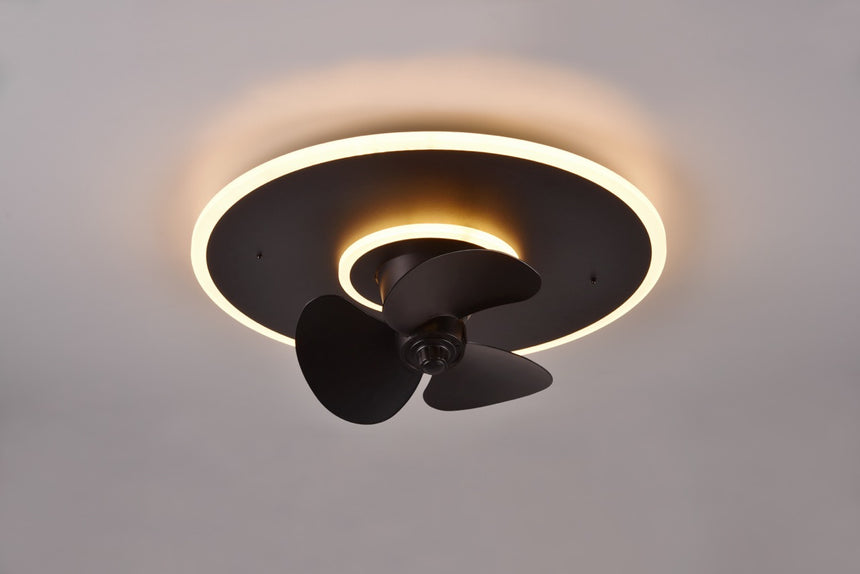 Trio VENT.NYBRO LED 30W BLACK M/D---OFER TRIR64133132