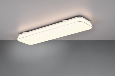 Plafón de techo Trio Blanca LED blanco 3000K 60cm R64141301