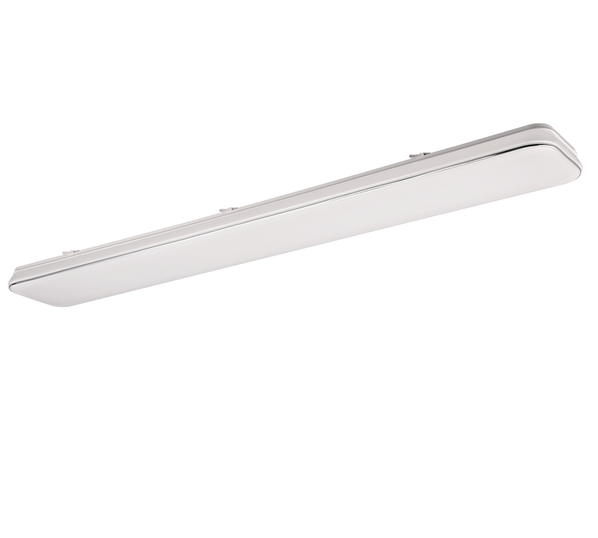 Plafón de techo Trio Blanca grande LED blanco 3000K 120cm R64141401
