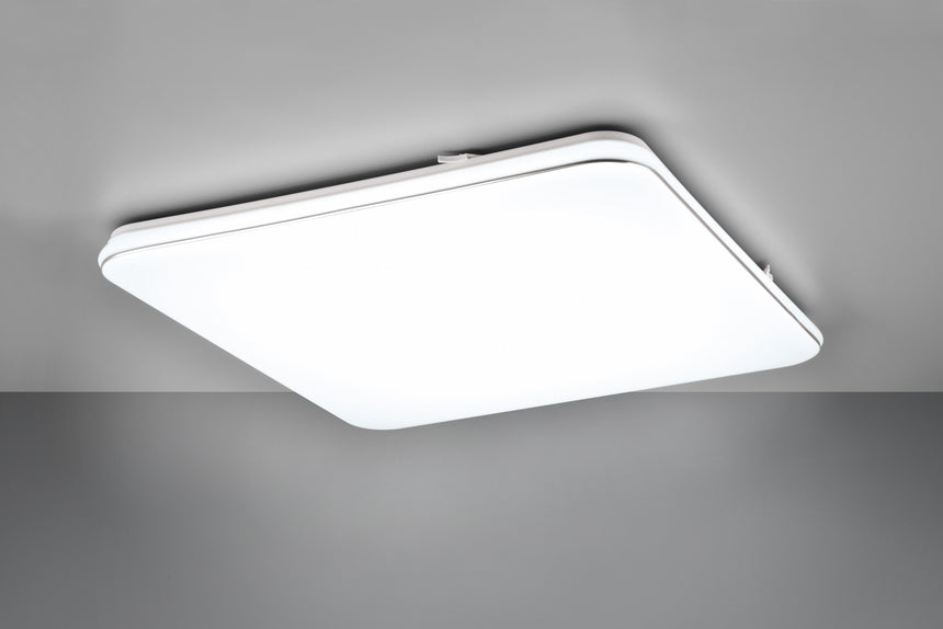 Plafón de techo Trio Blanca LED blanco 4000K 53cm R64144201