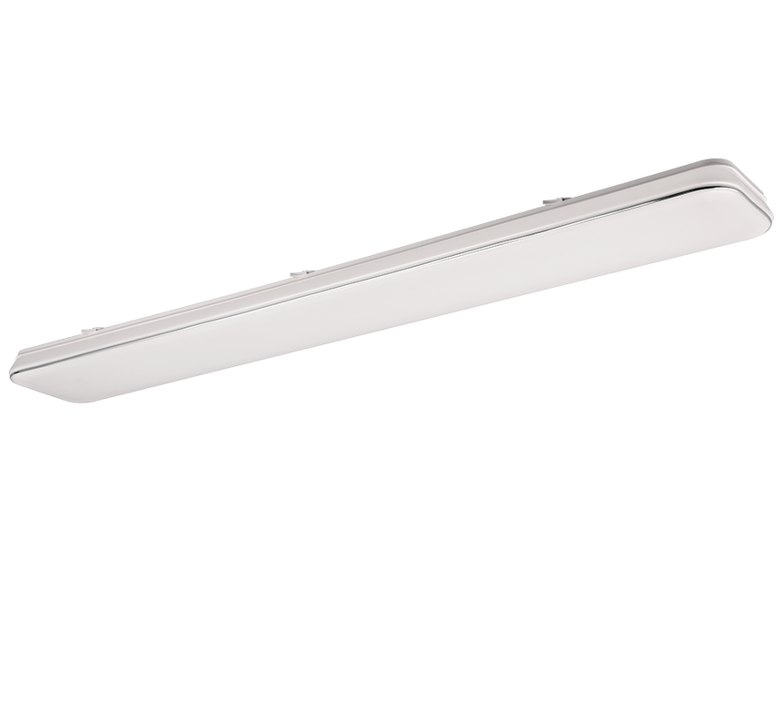 Plafón de techo Trio Blanca grande LED blanco 4000K 120cm R64144401