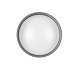 Plafón de techo Trio Locarno LED negro 3000K regulable Ø30cm R64191102