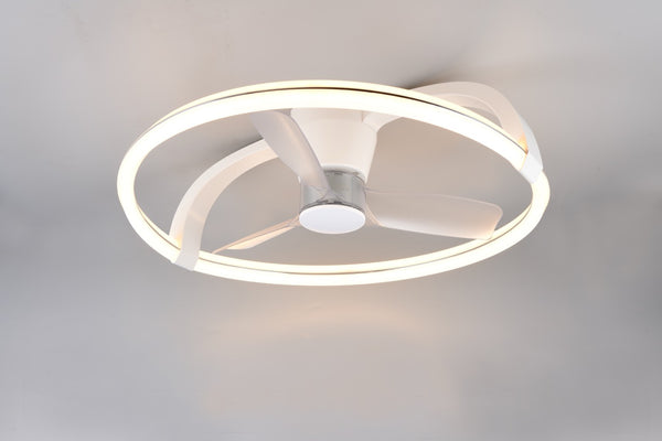 Ventiladores de techo blancos