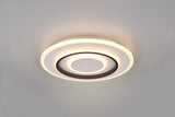Plafón de techo Trio Jora LED blanco mate CCT Ø41cm R64303131
