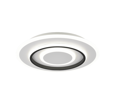 Plafón de techo Trio Jora LED blanco mate CCT Ø41cm R64303131