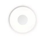 Plafón de techo Trio Bunda LED cromo 4000K regulable Ø33cm R64361106