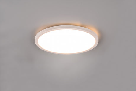 Plafón de techo Trio Aureo LED blanco mate CCT Ø29cm R64371131