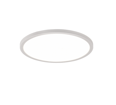 Plafón de techo Trio Aureo LED blanco mate CCT Ø29cm R64371131