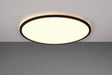 Plafón de techo Trio Scott LED negro mate CCT Ø50cm R64381032