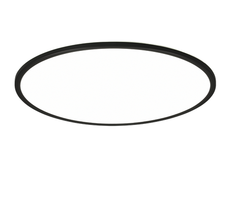 Plafón de techo Trio Scott LED negro mate CCT Ø50cm R64381032