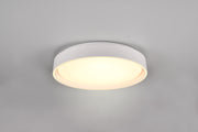 Plafón de techo Trio Felis LED blanco mate CCT Ø40cm R64391031