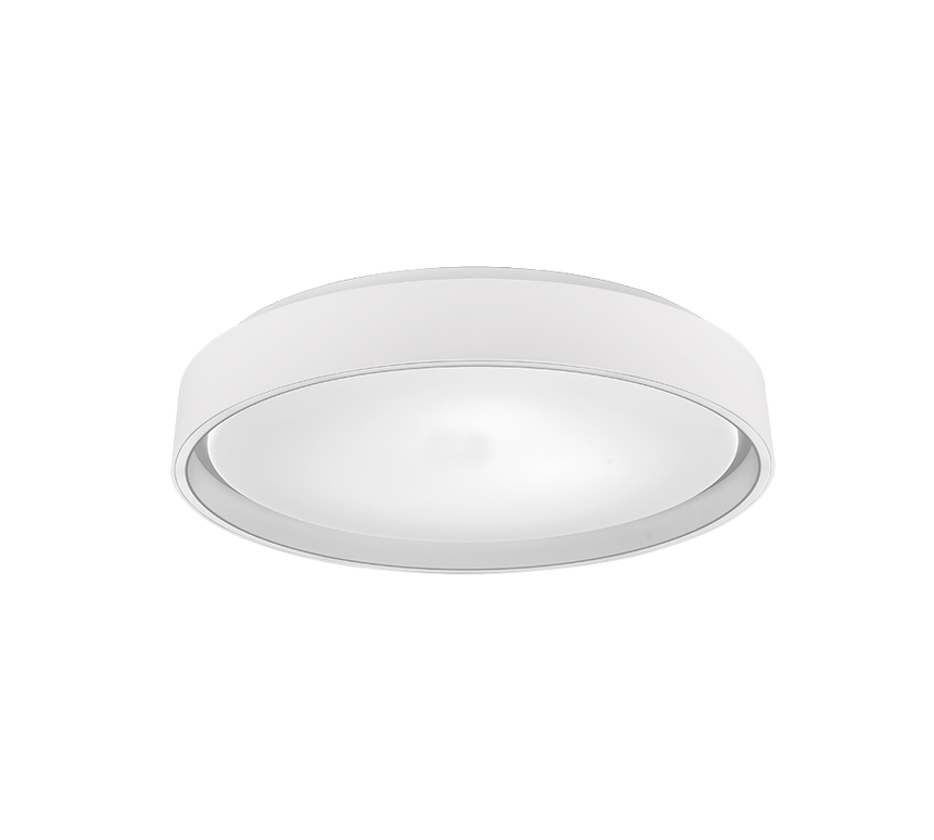Plafón de techo Trio Felis LED blanco mate CCT Ø40cm R64391031
