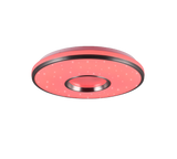 Plafón de techo Trio Realta LED brushed aluminium CCT Ø39cm R64401005