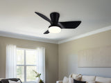 Ventilador de techo RANDERS LED negro regulable mando R64412132