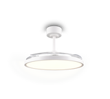 Ventilador de techo Trio Kasfjord LED blanco mate CCT regulable con mando Ø106,5cm R64452131 - vista 2