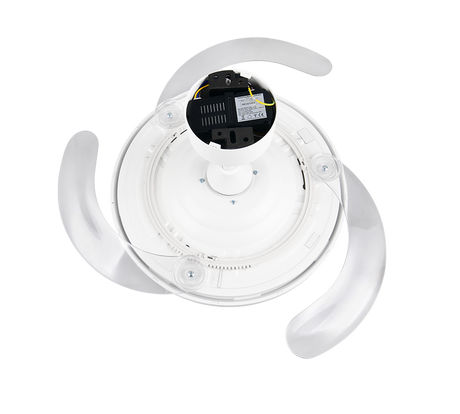 Ventilador de techo Trio Kasfjord LED blanco mate CCT regulable con mando Ø106,5cm R64452131 - vista 5