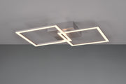 Plafón de techo Trio Trail LED titan 3000K 60cm R64492187