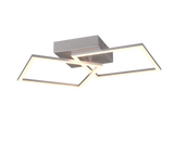 Plafón de techo Trio Trail LED titan 3000K 60cm R64492187