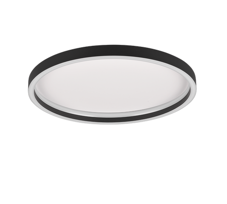 Plafón de techo Trio Rotonda LED negro mate 3000K Ø35cm R64502132 - vista 3