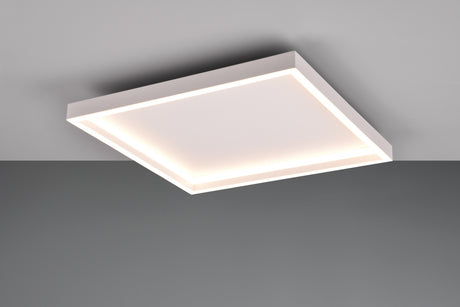 Plafón de techo Trio Rotonda LED blanco mate 3000K 35cm R64502931