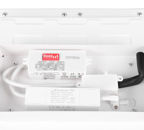 Plafón de techo Trio Sirius LED blanco mate 3000K 29,5cm R64601131