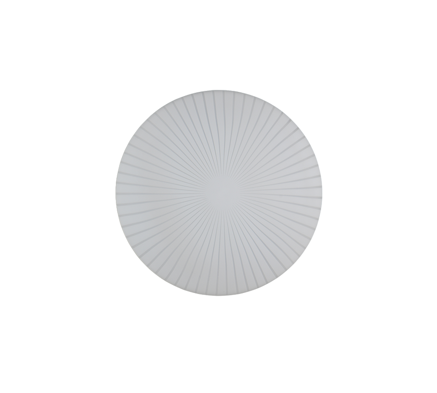 Plafón de techo Trio Umbria VI LED alabaster coloured 4000K Ø30cm R64636101