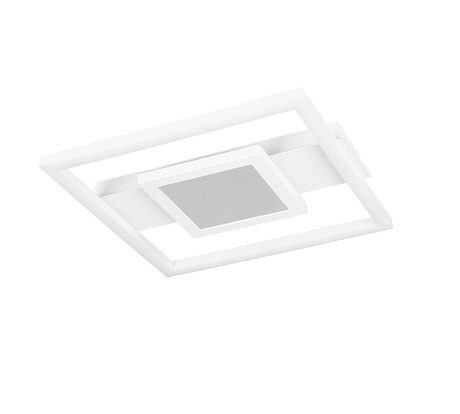 Plafón de techo Trio Wheeler LED blanco mate 4000K 35cm R64801931