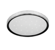 Plafón de techo Trio Varda LED negro CCT Ø39cm R64811102
