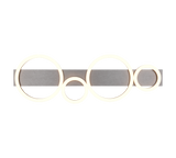 Plafón de techo Trio Lumos LED aluminium colour 3000K 72cm R64821109