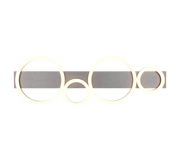 Plafón de techo Trio Lumos LED aluminium colour 3000K 72cm R64821109