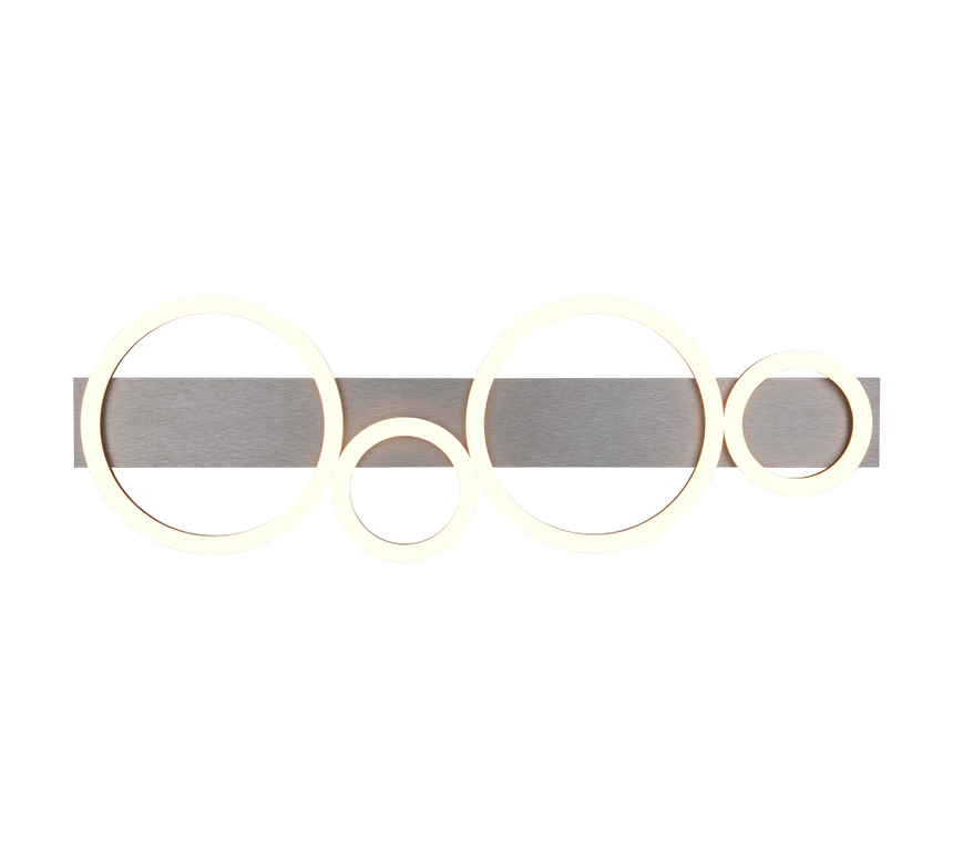 Plafón de techo Trio Lumos LED aluminium colour 3000K 72cm R64821109