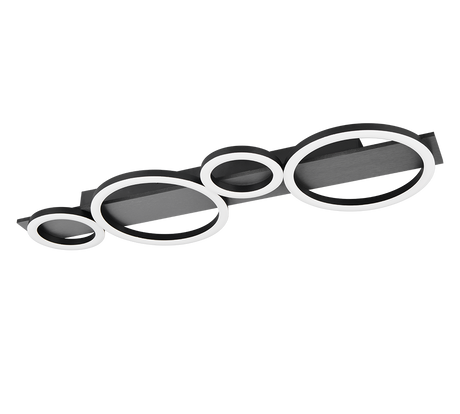 Plafón de techo Trio Lumos LED aluminium colour 3000K 72cm R64821109
