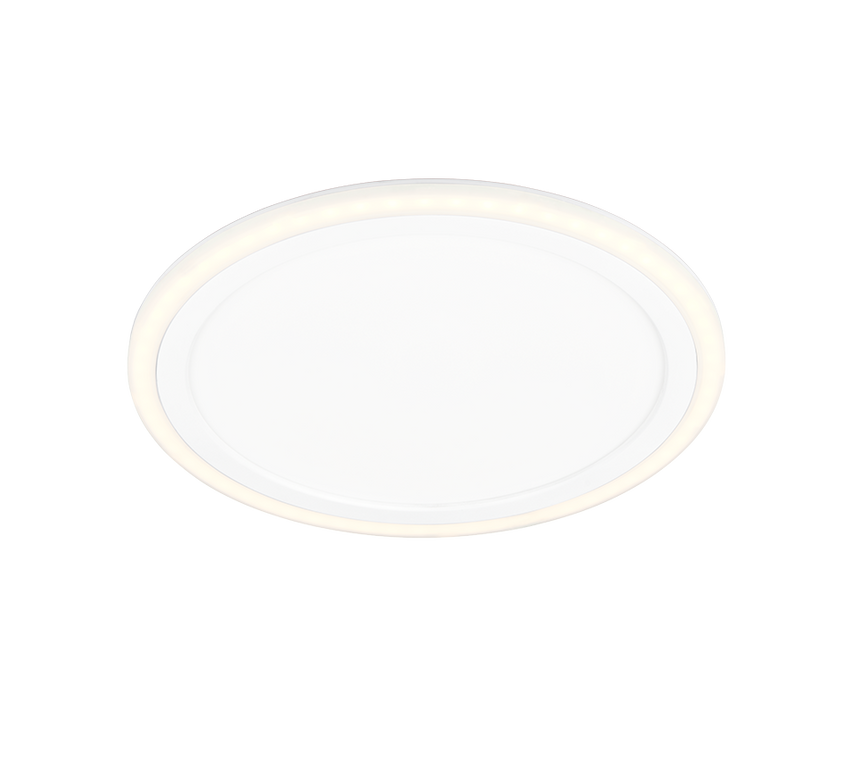 Plafón de techo Trio Cora LED blanco 3000K Ø32,5cm R64882101