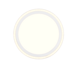 Plafón de techo Trio Cora LED blanco 3000K Ø32,5cm R64882101