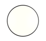 Plafón de techo Trio Loody LED negro 3000K Ø38,5cm R64901102