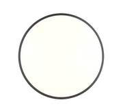 Plafón de techo Trio Loody LED negro 3000K Ø38,5cm R64901102