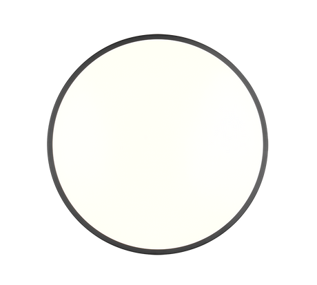 Plafón de techo Trio Loody LED negro 3000K Ø38,5cm R64901102
