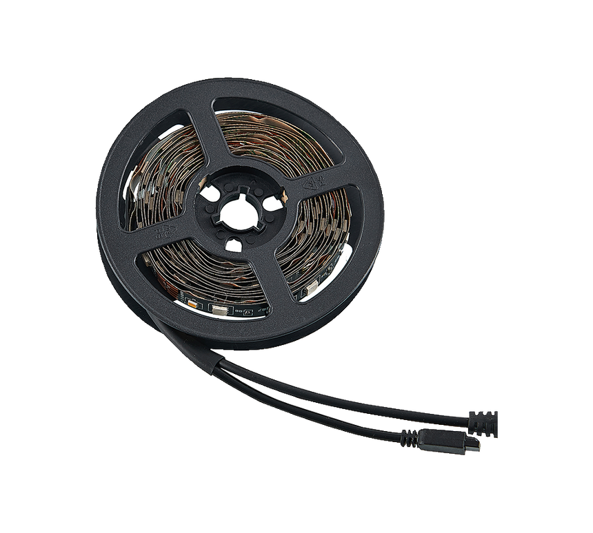 Plafón de techo Trio Grip grande LED negro 3000K 3m R65543102