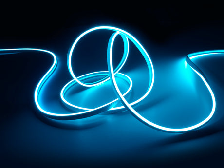 Plafón de techo Trio Neon grande LED blanco 3000K 5m R65585100
