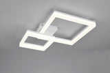 Plafón de techo Trio Camino LED blanco mate 4000K 62cm R65771231