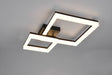 Plafón de techo Trio Camino LED negro mate 3000K 62cm R65771232