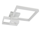 Plafón de techo Trio Camino LED blanco mate 4000K Ø46,5cm R65771331