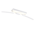 Plafón de techo Trio Ginko LED blanco mate 4000K 79cm R65791131