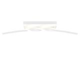 Plafón de techo Trio Ginko LED blanco mate 4000K 79cm R65791131 - vista 2