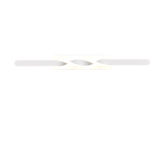 Plafón de techo Trio Ginko LED blanco mate 4000K 79cm R65791131 - vista 3