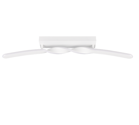 Plafón de techo Trio Ginko LED blanco mate 4000K 79cm R65791131 - vista 5